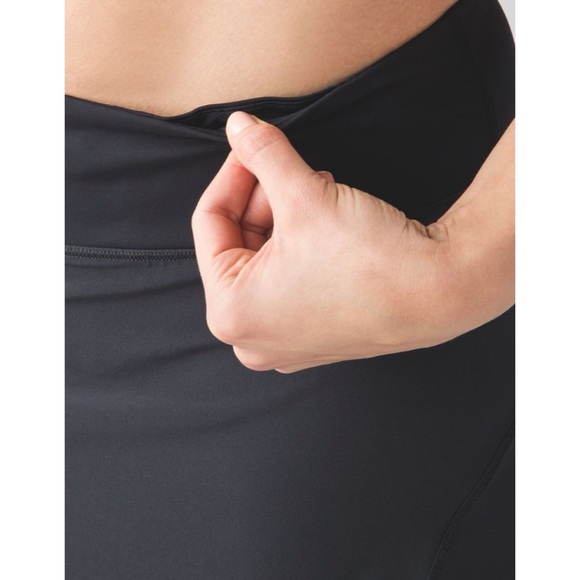 Lululemon Circuit Breaker Skirt Black 6 Tall - Picture 6 of 12